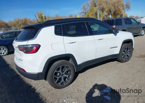 2025 Jeep Compass Limited 4X4 z USA, uszkodzony, nr VIN 3C4NJDCN3ST504372